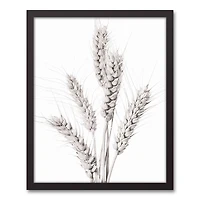 Wheat Photography 16" x 20" Black Framed Canvas