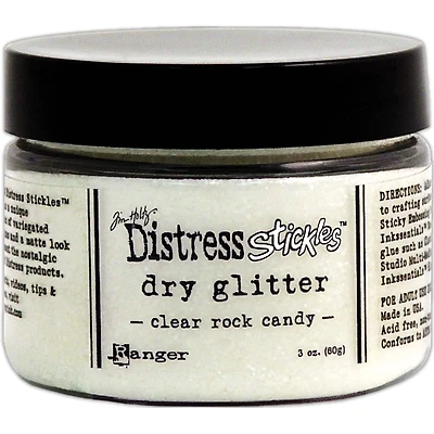 Tim Holtz® Distress Clear Rock Candy Stickles Dry Glitter
