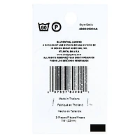 Spectrum Cool 7/8" Green 2-Hole Buttons, 3ct.