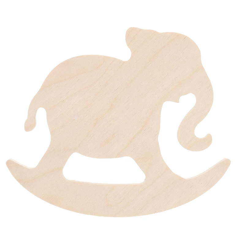 Leisure Arts® 6" Rocking Elephant Wood Shape