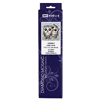 RIOLIS Little Owls Diamond Mosaic Kit, Square Diamonds