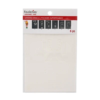 4" x 6" Nutcracker Layering Stencil Set by Recollections™