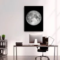 The Moon Canvas Giclee