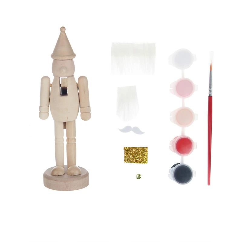 7.75" Wood Santa Nutcracker Kit by Creatology™