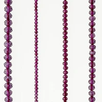 Purple Faceted Glass Round Beads by Bead Landing™