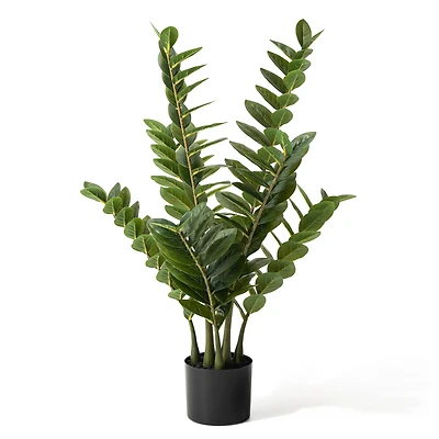 Glitzhome® 2.75ft. Faux Money Tree in Pot