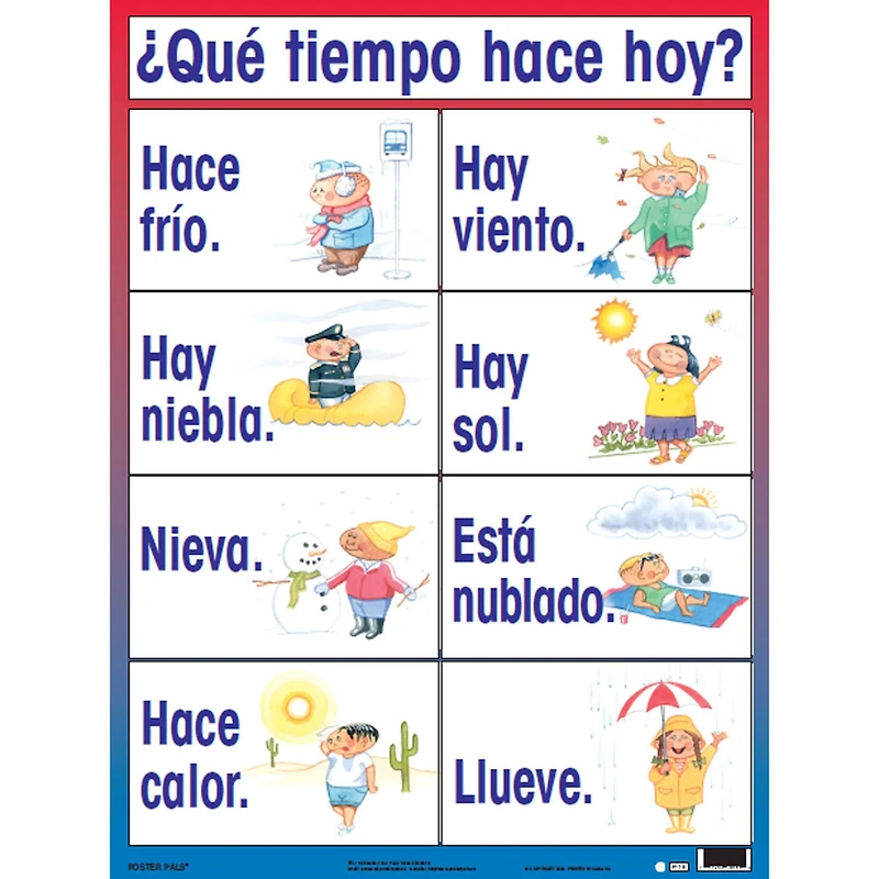 Poster Pals® Spanish Essential Classroom Posters