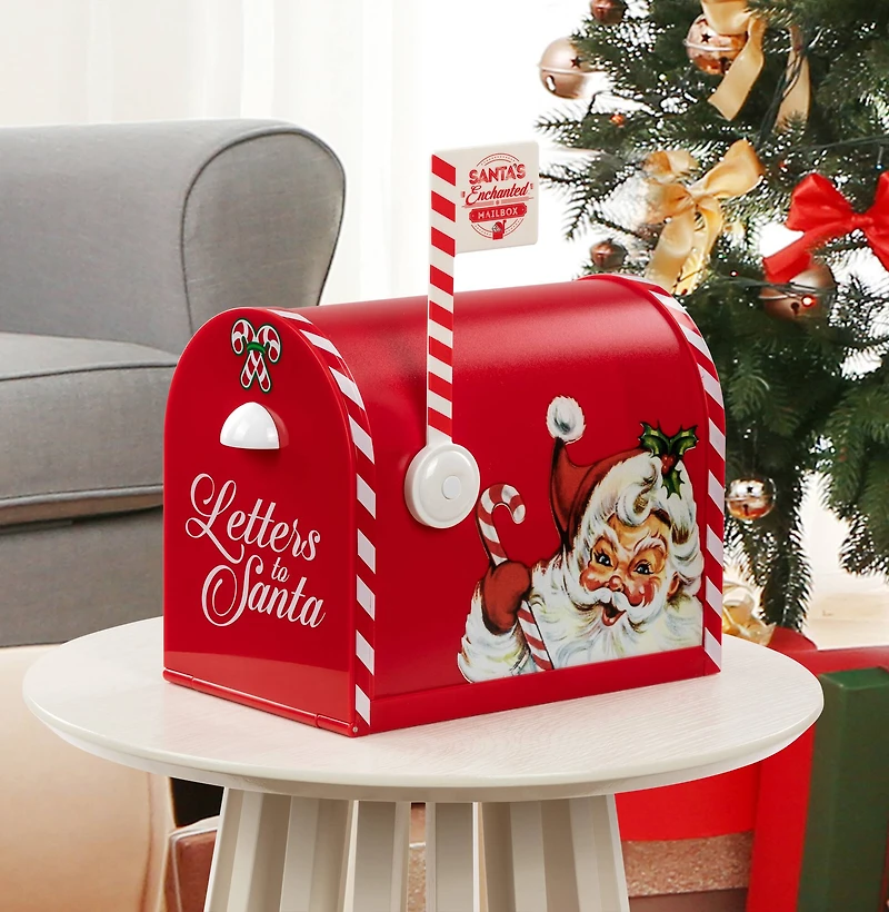 Mr. Christmas 10" Santa's Enchanted Mailbox
