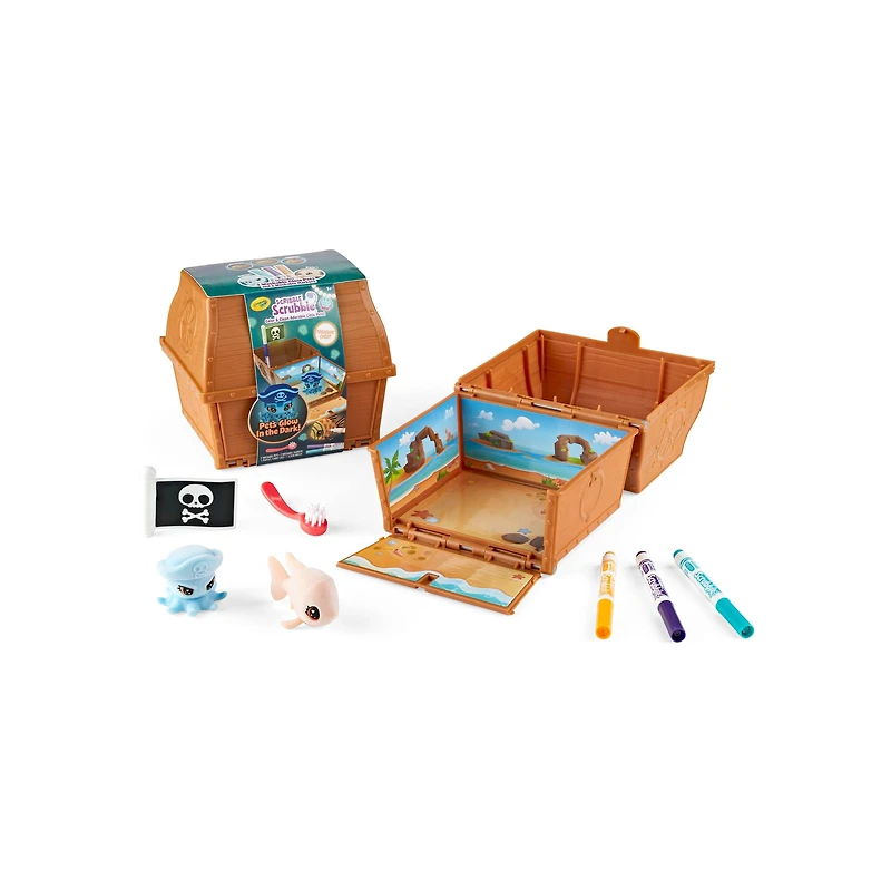 Crayola® Scribble Scrubbie® Glow Ocean Playset