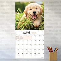 TF Publishing 2024 Puppies Wall Calendar