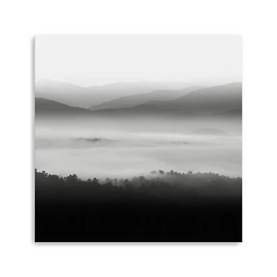 Lumaprints Still Morning Smoky Mountains Canvas Wall Art