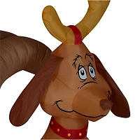 12ft. Airblown® Inflatable Grinch & Max in Sleigh Colossal Scene