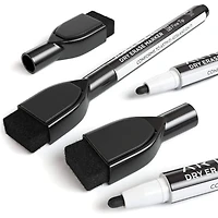 Arteza® Black Fine Tip Magnetic Dry Erase Markers, 36ct.