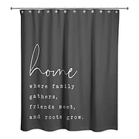 Home Where Family Gathers 71" x 74" Shower Curtain