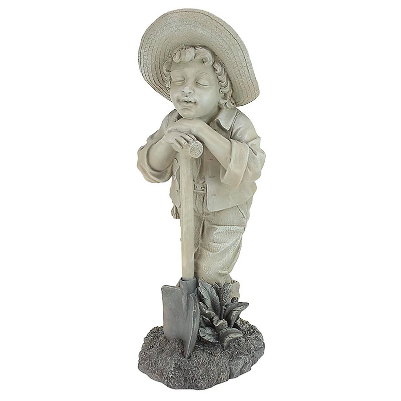 Design Toscano® 22.5" Samuel, Young Gardener Sculpture