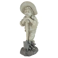 Design Toscano® 22.5" Samuel, Young Gardener Sculpture