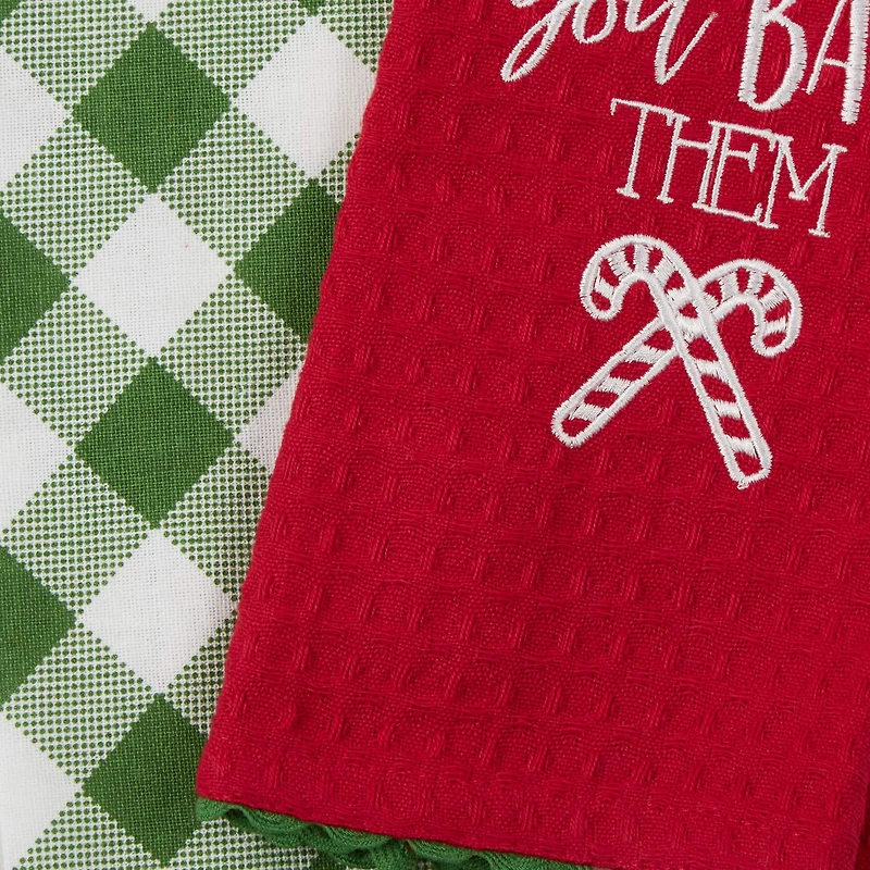 DII® Sweet Christmas Cookie Kitchen Towel Scarf