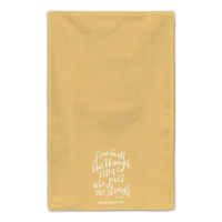 All Things Through Him Tea Towel Set