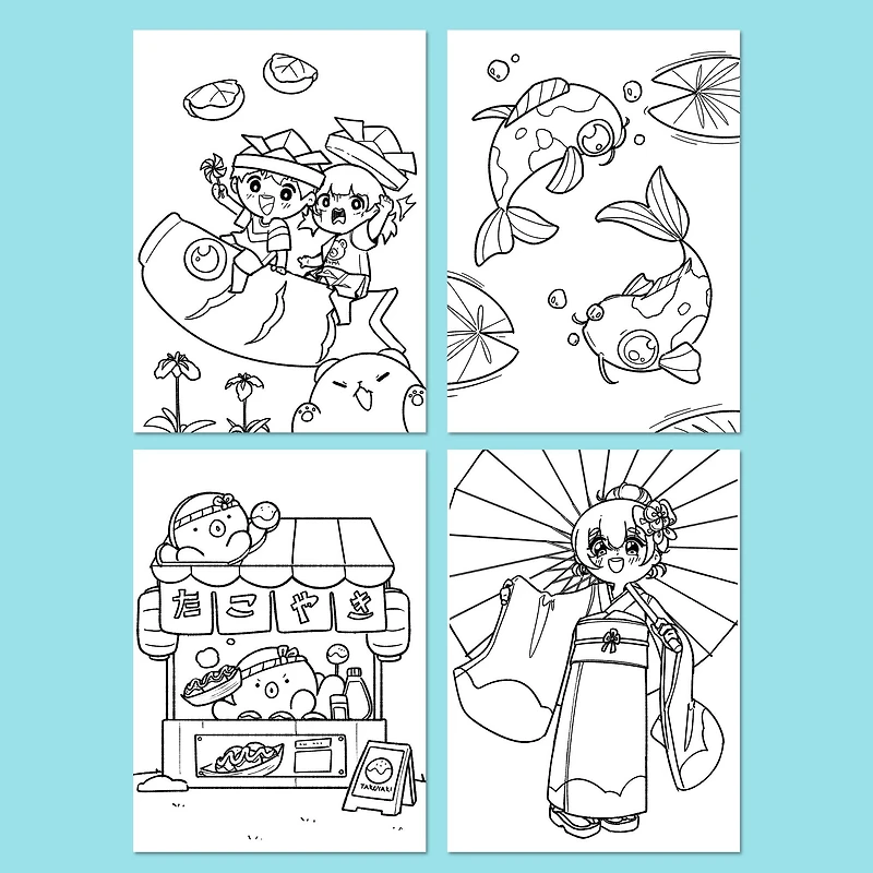 Faber-Castell® Japanese Adventures Anime Drawing Kit