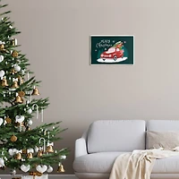 Stupell Industries Merry Christmas Gifts Truckload Wall Plaque Art