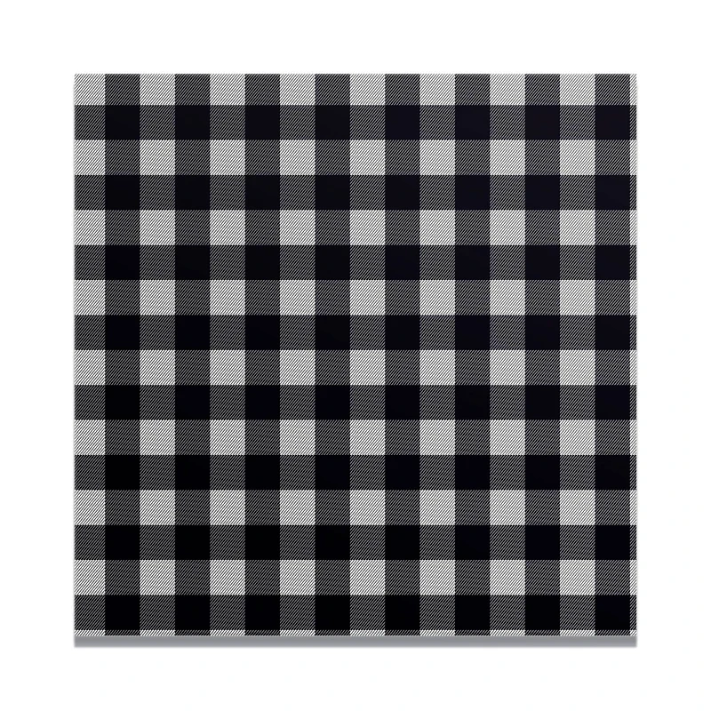 Siser® EasyPSV® Permanent Patterns Vinyl, Black & White Plaid
