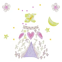 Diamond Dotz® Dreamy Tee Pee DOTZ® BOX Diamond Painting Kit