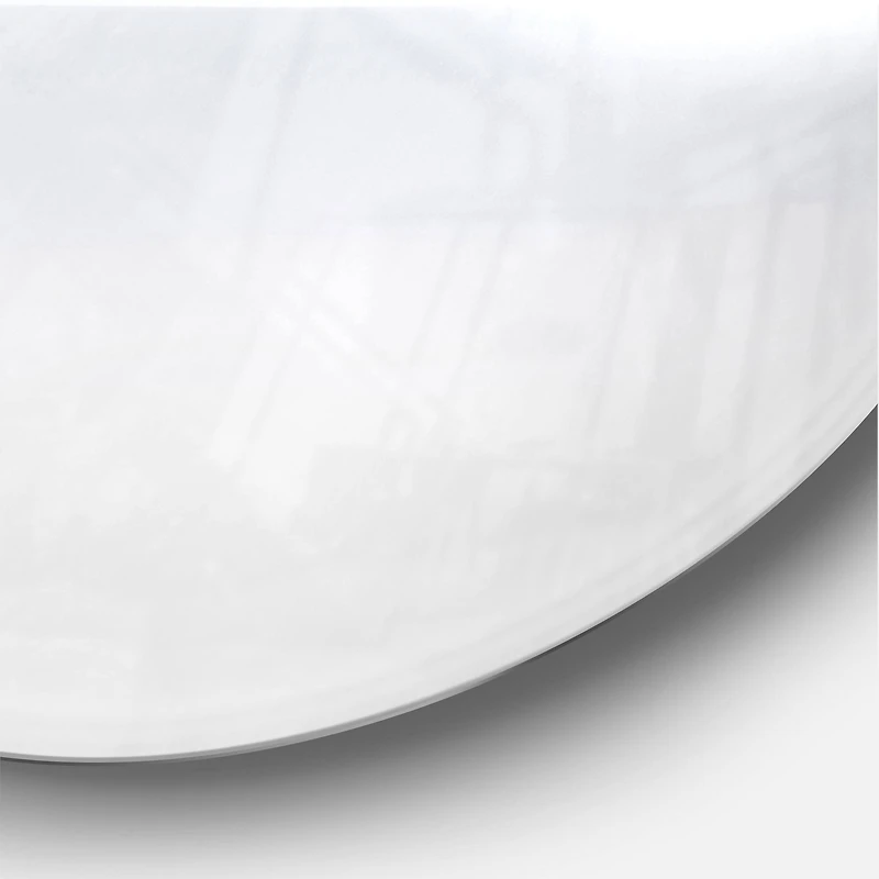 Designart '3D Wave Of Water Splash Modern Wall Clock