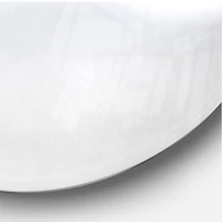 Designart '3D Wave Of Water Splash Modern Wall Clock