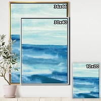 Designart - Lost in Blue Panel