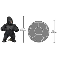 Design Toscano 14.5" Great Ape Monster Jungle Animal Statue