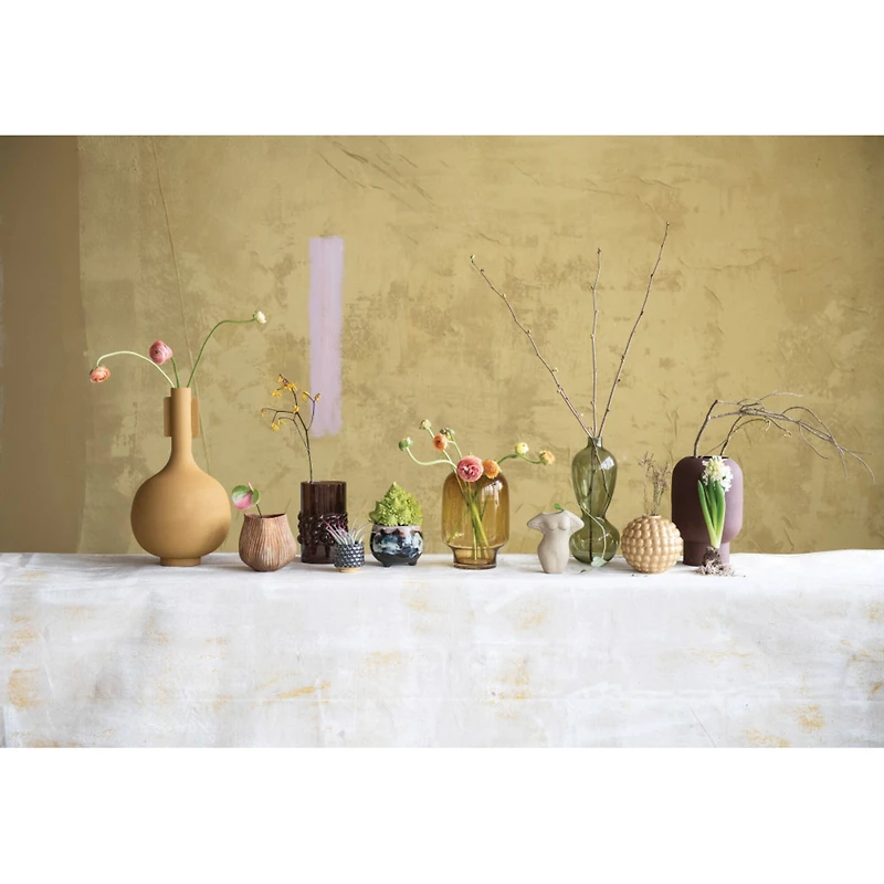 Hello Honey® Terracotta Figurine Vases Shaped As A Body Set, 3ct.