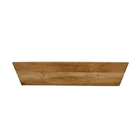 15.5" Natural Brown Wood Tray by Ashland®