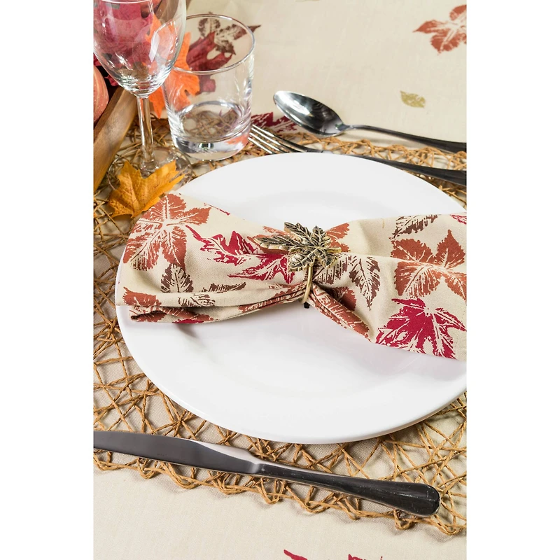DII® Rustic Leaves Dinner Napkins, 6ct.