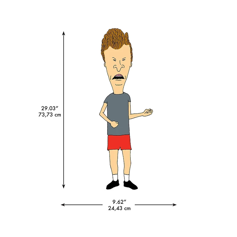 RoomMates Beavis and Butt-Head Peel & Stick Giant Wall Decals