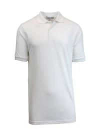 Galaxy By Harvic School Uniform Short Sleeve Men's Pique Polo Shirt