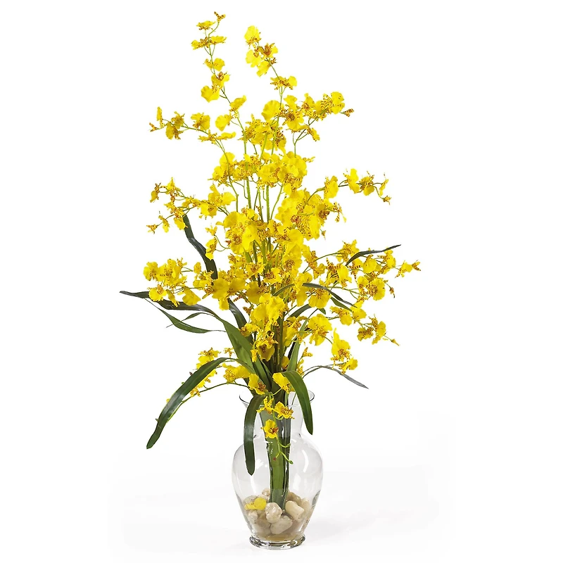 2.5ft. Yellow Dancing Lady Arrangement in Vase
