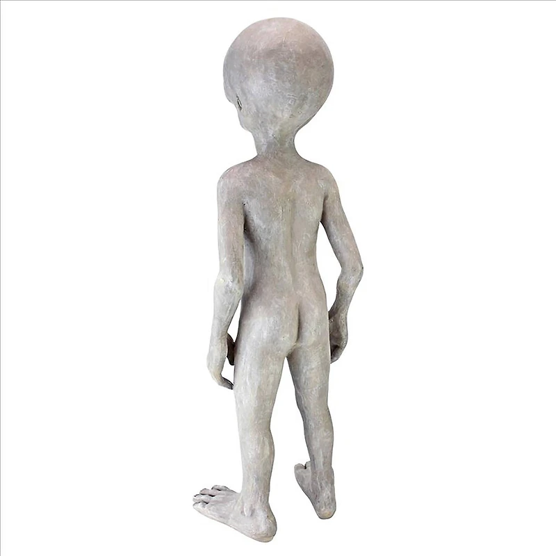 Design Toscano Large The Out-of-this-World Alien Extra Terrestrial Statue