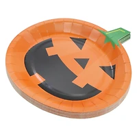 7" Jack-o'-Lantern Paper Plates, 12ct. by Celebrate It™