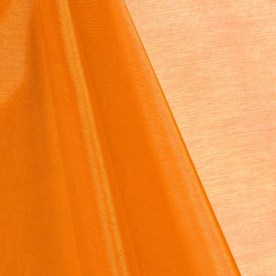 Orange Mirror Organza