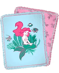 Little Mermaid 72" Ariel in the Ocean No Sew Fleece Throw Kit