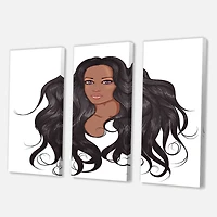 Designart - Portrait Of African American Woman XV