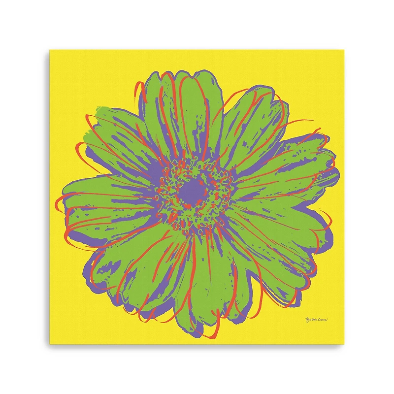 Flower Pop Art V Canvas Giclee