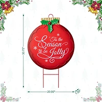 Glitzhome® 3ft. Large Metal Ornament Yard Stake