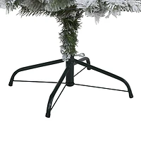 5ft. Pre-Lit White River Mountain Pine Artificial Christmas Tree, Clear LED Lights