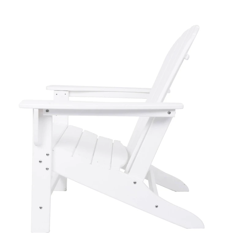 White Traditional Adirondack Chair