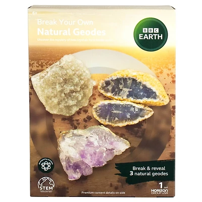 BBC Earth Break Your Own Natural Geodes