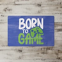 18" x 27" Born to Game Floor Mat