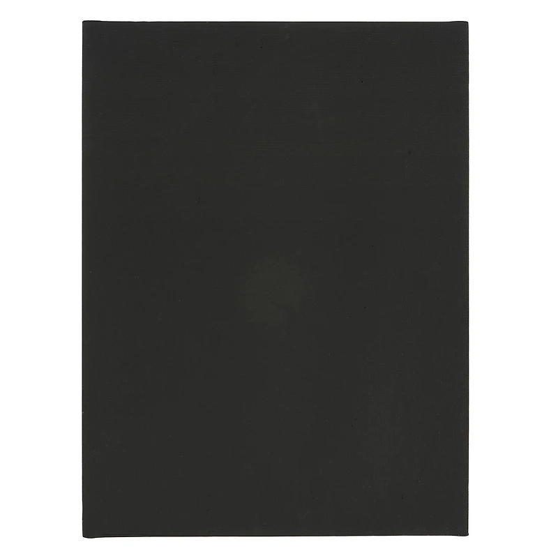 5 Pack 9" x 12" Black Canvas Panels by Creatology™