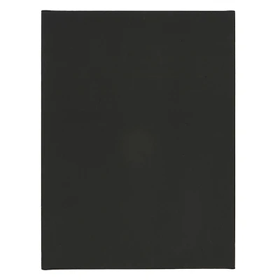 5 Pack 9" x 12" Black Canvas Panels by Creatology™