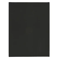 5 Pack 9" x 12" Black Canvas Panels by Creatology™